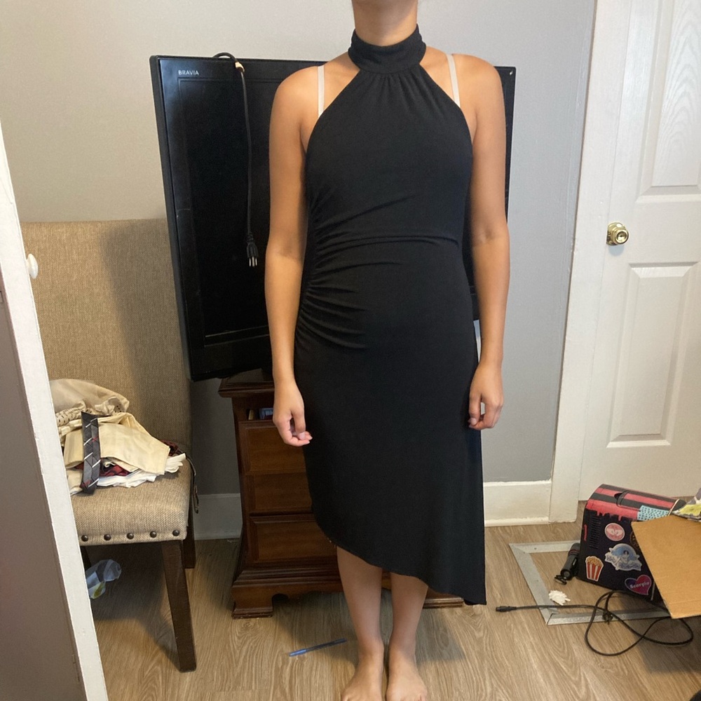 Black evening dress